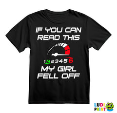 If You Can Read This - My Girl Fell Off - Motori - Majica