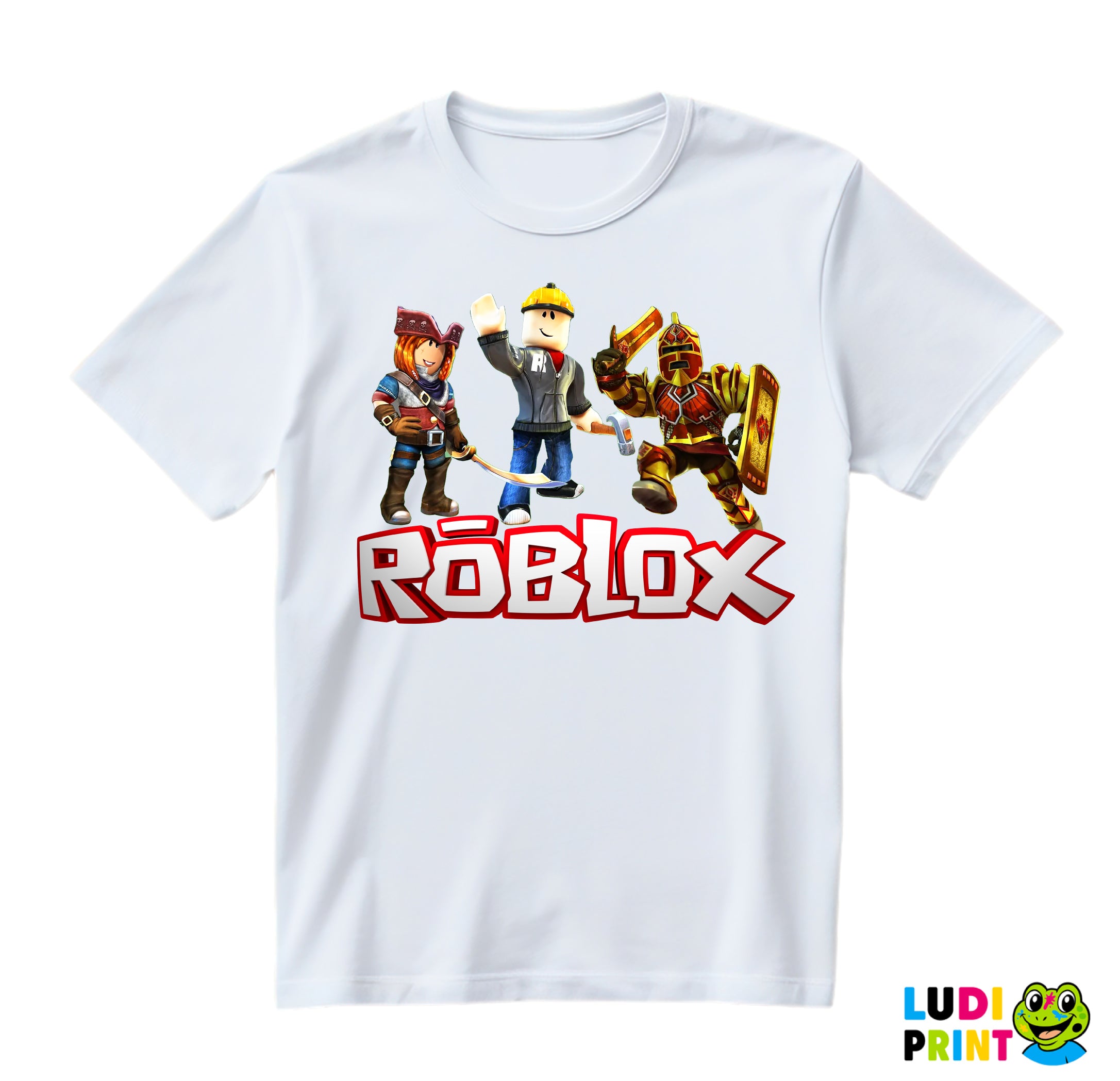 Ezebel, The Repair Man And Paladin - Roblox - Majica