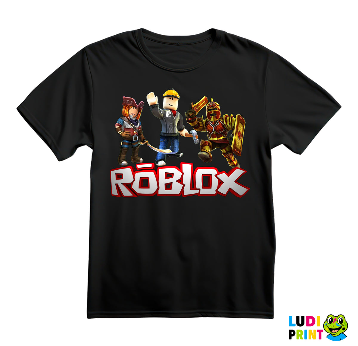 Ezebel, The Repair Man And Paladin - Roblox - Majica