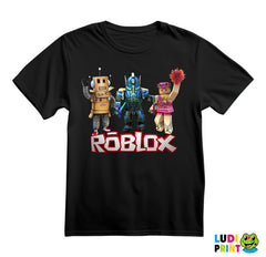 Mr Robot, Blue Paladin And Boho Girl - Roblox - Majica