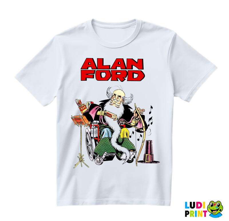 Broj Jedan - Svira - Alan Ford - Majica
