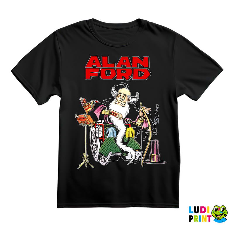 Broj Jedan - Svira - Alan Ford - Majica