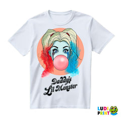 Daddy's Lil Monster Bubble Gum - Harley Quinn - Majica