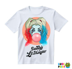 Daddy's Lil Monster Bubble Gum - Harley Quinn - Majica