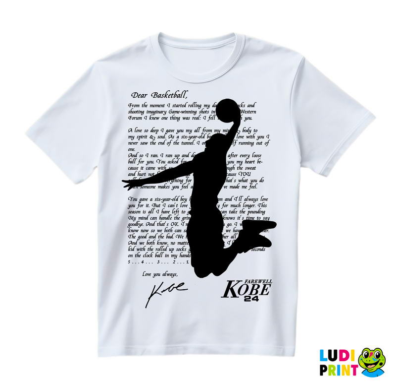 Dear Basketball - NBA - Košarka - Majica